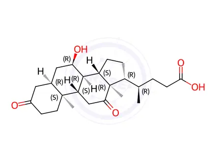 Chemical structure of Cholic Acid Impurity 17
