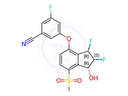 Chemical structure of Belzutifan Impurity 3