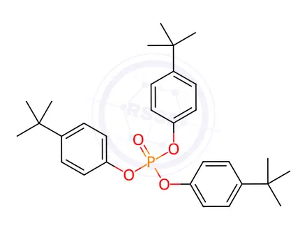 Chemical structure of Tris(p-tert-butylphenyl) phosphate