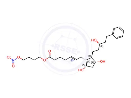 Chemical structure of Tafluprost Impurity 11