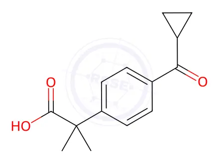 Chemical structure of Terfenadine Impurity 15