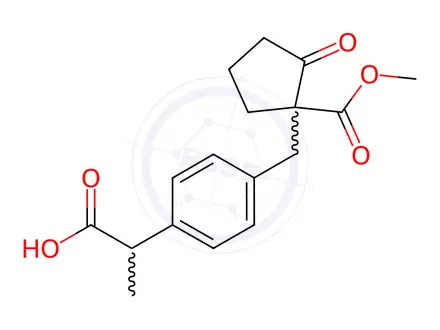 Chemical structure of Loxoprofen Impurity 74