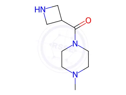 Chemical structure of azetidin-3-yl(4-methylpiperazin-1-yl)methanone