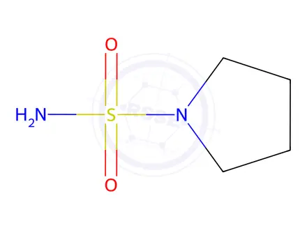 Chemical structure of Pyrrolidine-1-sulfonamide