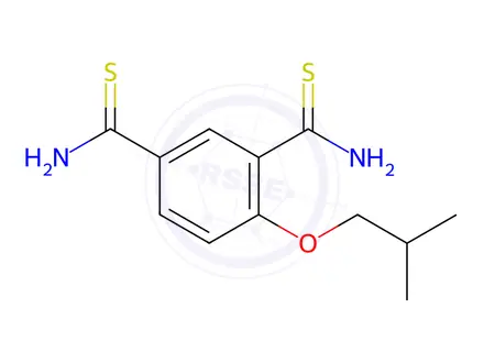 Chemical structure of Febuxostat Impurity 13