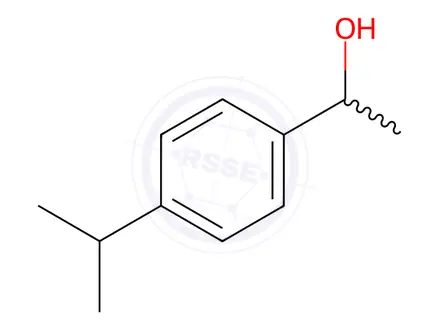 Chemical structure of 1-(4-Isopropylphenyl)ethan-1-ol