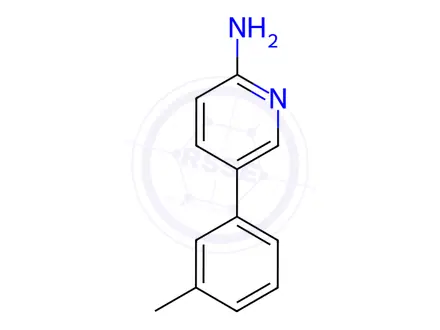 Chemical structure of 5-M-TOLYLPYRIDIN-2-YLAMINE DIHYDROCHLORIDE