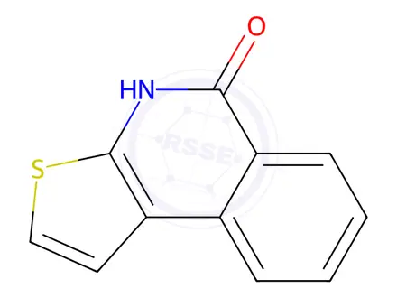 Chemical structure of TIQ-A