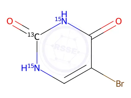 Chemical structure of Palbociclib Impurity 179-13C,15N2