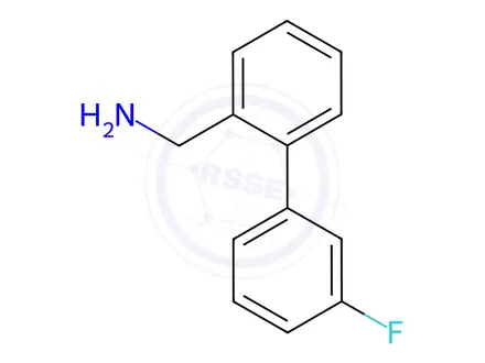 Chemical structure of (3'-Fluoro-[1,1'-biphenyl]-2-yl)methanamine