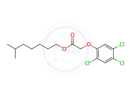 Chemical structure of 2,4,5-T-Iso-Octyl Ester