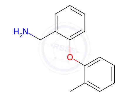 Chemical structure of [2-(o-Tolyloxy)phenyl]methanamine Hydrochloride