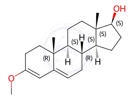 Chemical structure of Testosterone Impurity 9