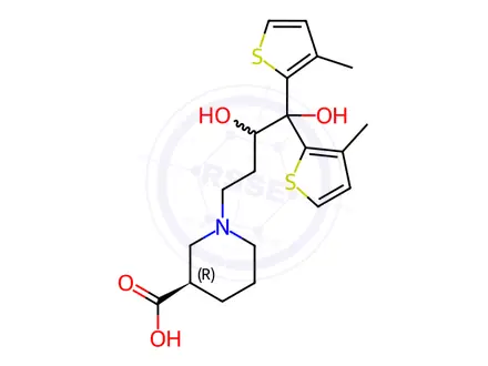 Chemical structure of Tiagabine diol analog