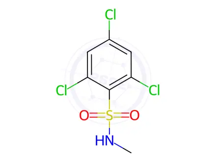 Chemical structure of 2,4,6-Trichloro-n-methylbenzenesulfonamide