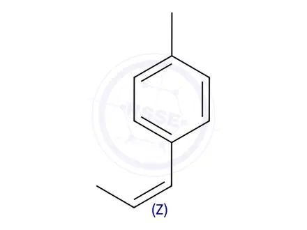Chemical structure of (Z)-1-Methyl-4-(prop-1-en-1-yl)benzene