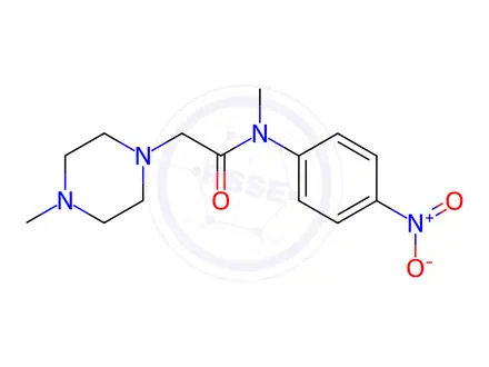 Chemical structure of Nintedanib Impurity 18