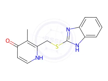 Chemical structure of Dextrorotation lansoprazole Impurity I