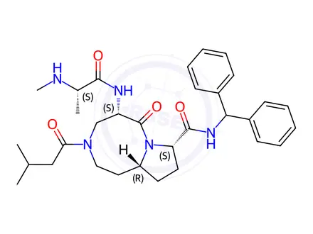 Chemical structure of AT-406
