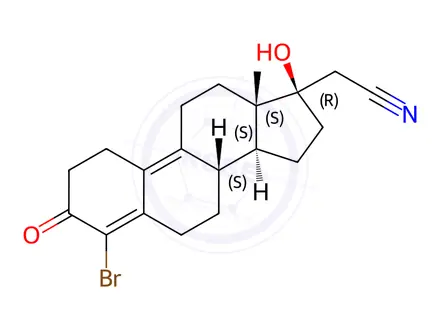 Chemical structure of Dienogest EP Impurity M