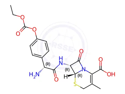 Chemical structure of Cefadroxil Impurity J