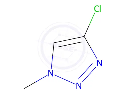 Chemical structure of 4-Chloro-1-methyl-1H-1,2,3-triazole