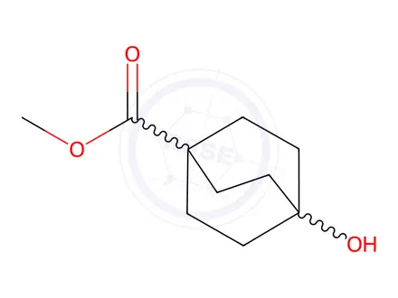 Chemical structure of Methyl 4-Hydroxybicyclo[2.2.2]octane-1-carboxylate