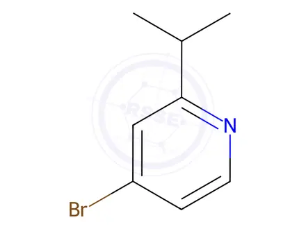 Chemical structure of 4-Bromo-2-iso-propylpyridine