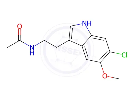 Chemical structure of Melatonin Impurity 8