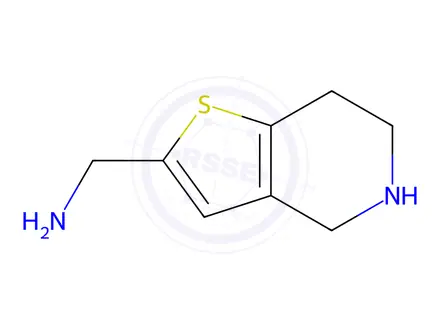 Chemical structure of (4,5,6,7-Tetrahydrothieno[3,2-c]pyridin-2-yl)methanamine