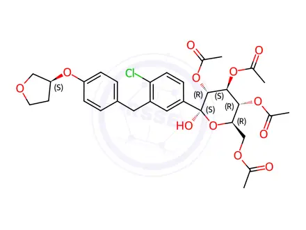 Chemical structure of Empagliflozin Impurity 121