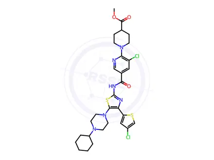 Chemical structure of Avatrombopag Impurity 56