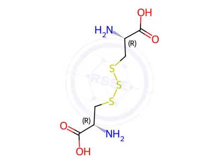 Chemical structure of Acetylcysteine Impurity 21