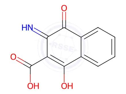 Chemical structure of Naphthoic Acid Impurity 119