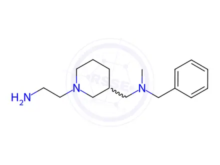 Chemical structure of 2-(3-((Benzyl(methyl)amino)methyl)piperidin-1-yl)ethanamine