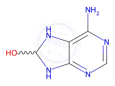 Chemical structure of Adenosine