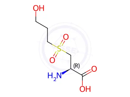 Chemical structure of Fudosteine Impurity 2