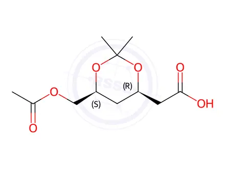 Chemical structure of Pitavastatin Impurity 107
