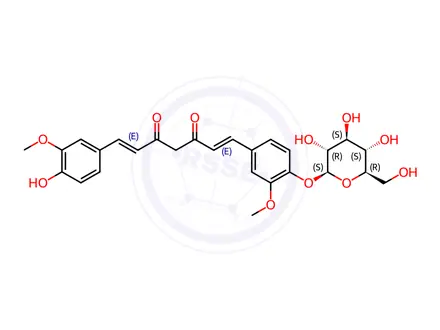 Chemical structure of Curcumin Impurity 1