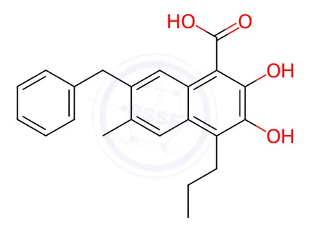 Chemical structure of FX11