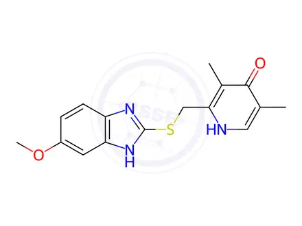 Chemical structure of Omeprazole Impurity 52