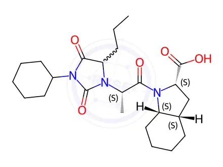 Chemical structure of Perindopril EP Impurity G
