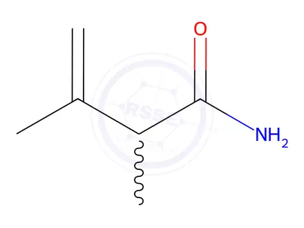 Chemical structure of 2,3-Dimethyl-3-butenamide