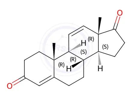 Chemical structure of (8S,9S,10R,13S,14S)-10,13-dimethyl-1,6,7,8,9,10,13,14,15,16-decahydro-3H-cyclopenta[a]phenanthrene-3,17(2H)-dione