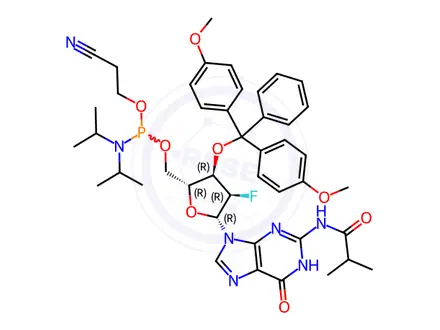 Chemical structure of Cytidine Impurity 65
