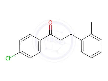 Chemical structure of 4'-Chloro-3-(2-methylphenyl)propiophenone