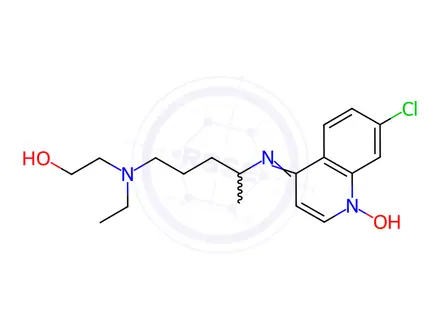 Chemical structure of Hydroxychloroquine Sulfate Impurity 46