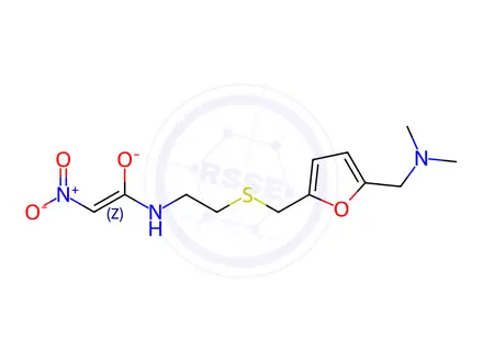 Chemical structure of Ranitidine Hydrochloride-Impurity D (Sodium Salt)