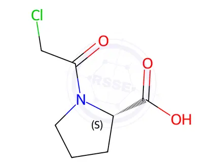 Chemical structure of Vildagliptin Impurity 36