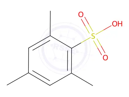 Chemical structure of 1H-imidazol-1-amine, 2,4,6-trimethylbenzene-1-sulfonic acid